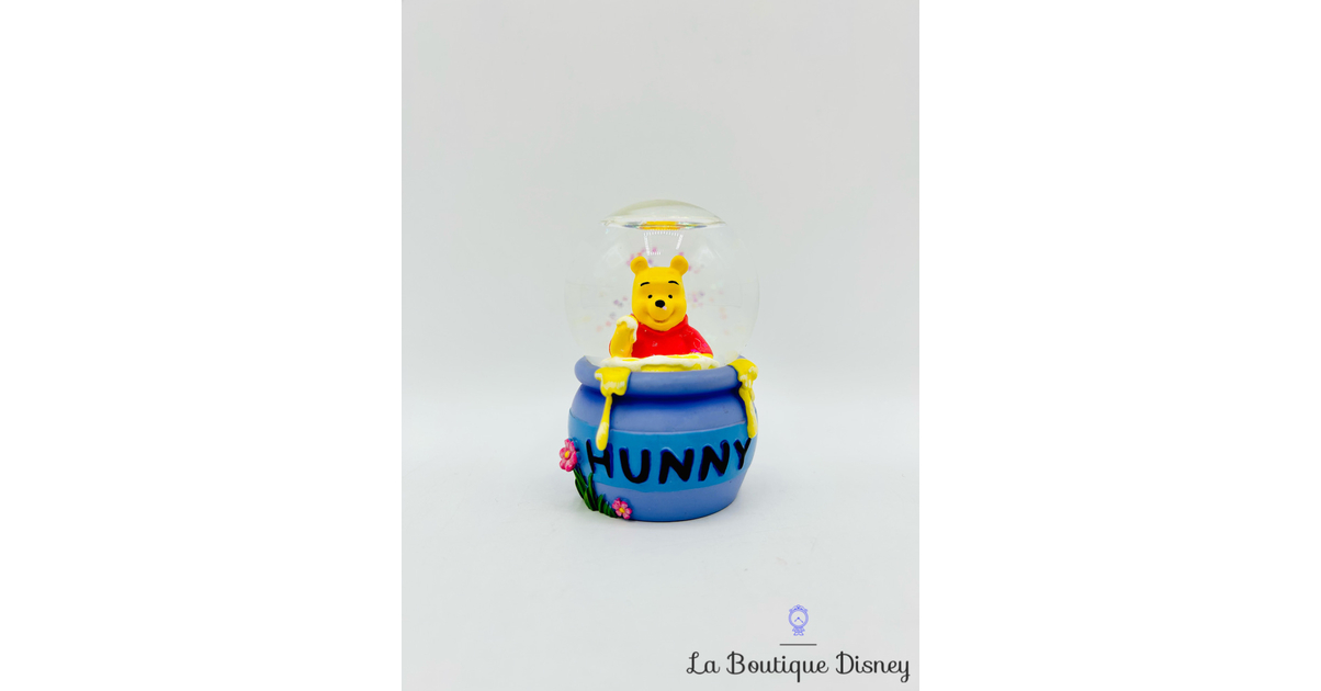 Boule à neige Winnie l'ourson Hunny Disney Store Snow globe pot de miel
